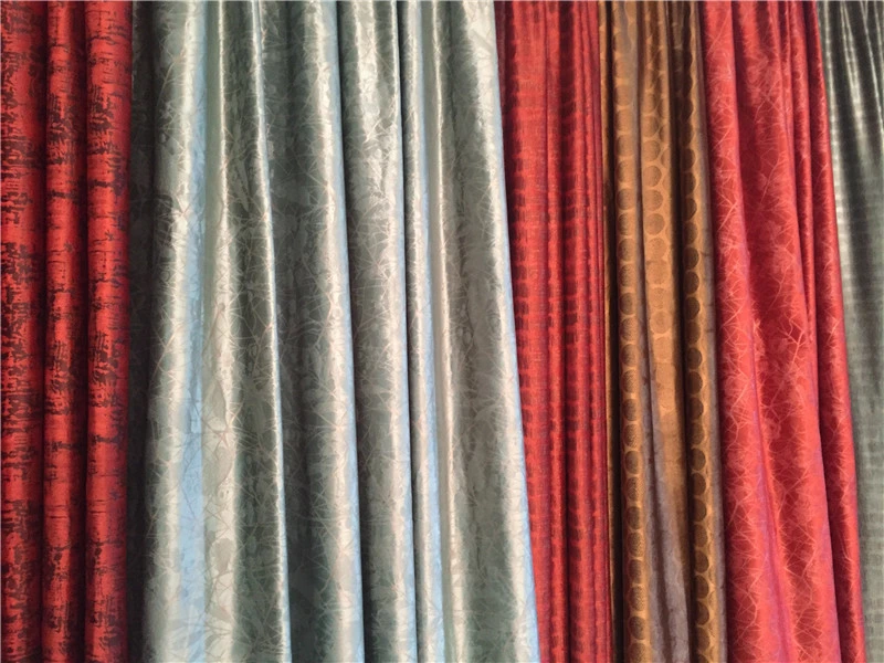 New Design Embossed Velvet Fabric for Curtain/Sofa