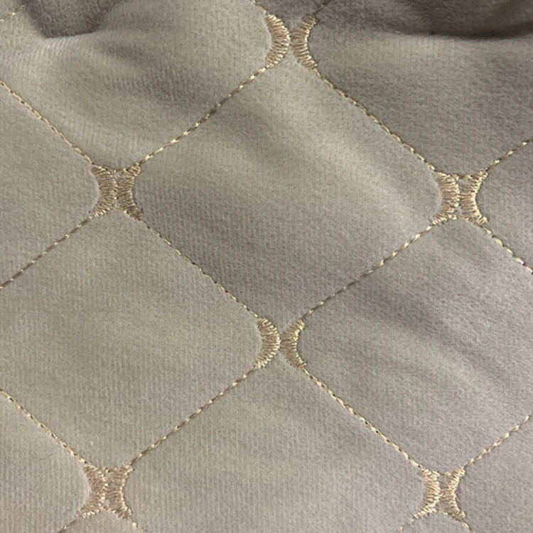 Super Soft Embossed Velvet Fabric for Car Seat Cover