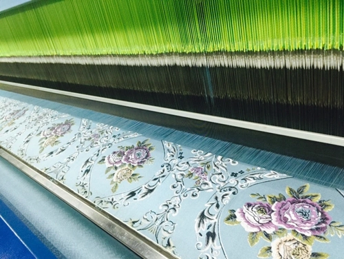 Chenille Simple Imitation Linen Jacquard Weaving