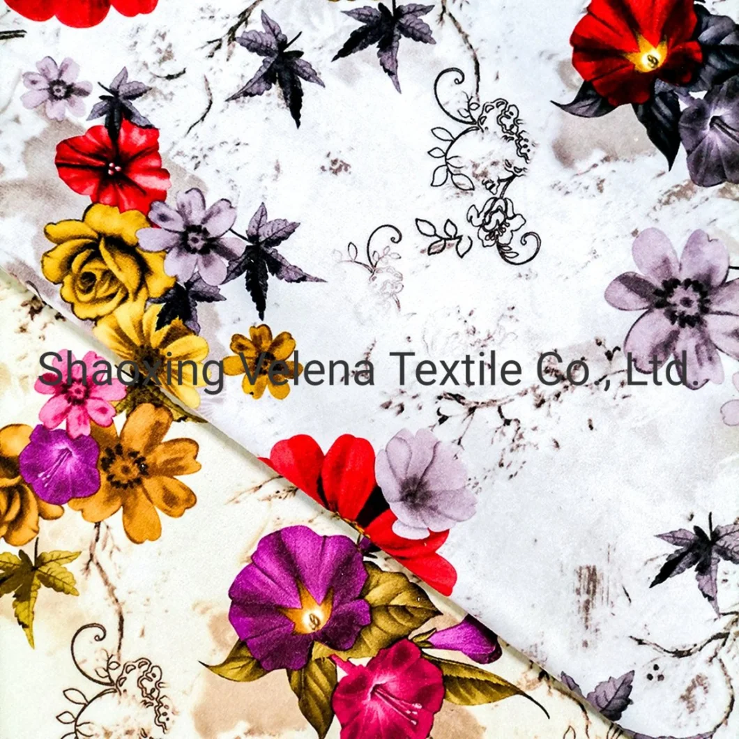 Printing Polyester FDY Vinice Fudan Velvet Fabric for Sofa Curtain Upholstery Fabric