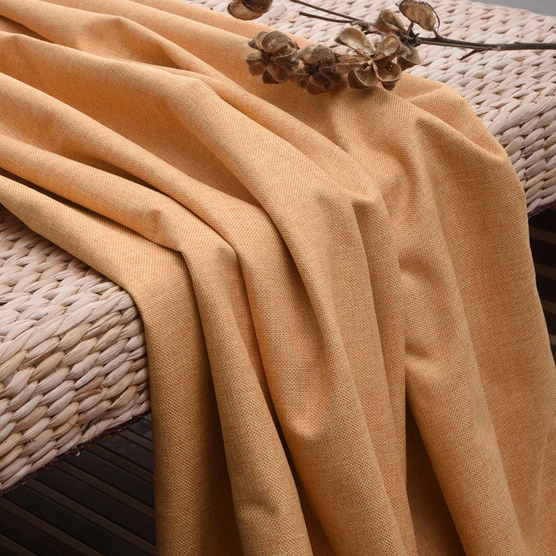 Upholstery Faux Linen Fabric /Polyester Hemp Fabric for Sofa/Cushion/Pet Mat/Curtain/Home Textile