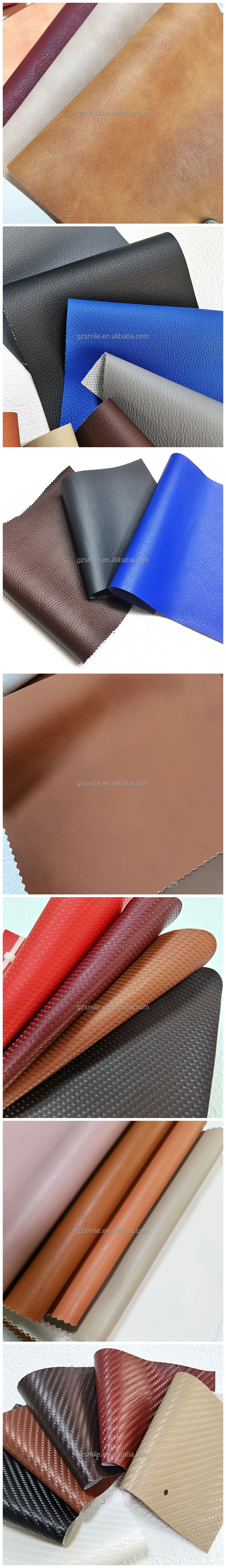 Hotsale PVC Synthetic Leather PVC Leather Rexine Leather for Car Seats
