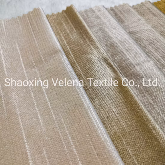 2021 Hot Sale of 100% Polyester Jaguar Velvet with Glue Emboss Textile Fabrics Upholstery Furniture Fabric for Sofa