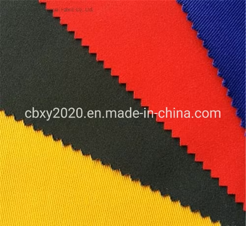 Factory Made 100% Cotton/ Polyester Waterproof & Flame Retardant Fabric with 200GSM-380GSM Used in Hospital/Industy/Workwear/Coverall
