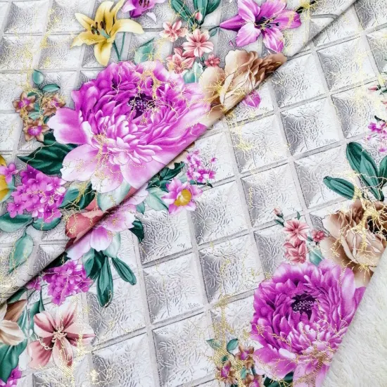 High Quality Polyester Venisia Fudan FDY Velvet Imitation Embroidery Print Upholstery Furniture Sofa Textile Fabric