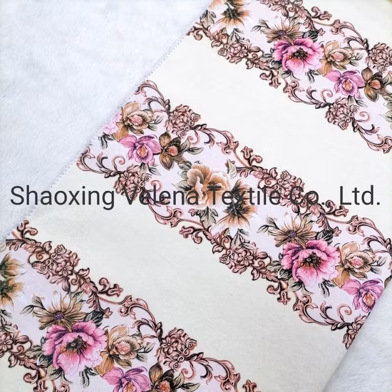 High Quality Polyester Venisia Fudan FDY Velvet Imitation Embroidery Print Upholstery Furniture Sofa Textile Fabric