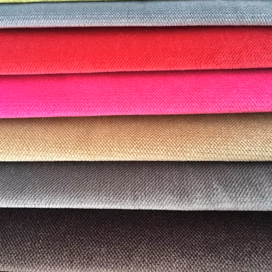 Two-Tones Twill Knitting Velvet Jaguar Velvet (JL07)