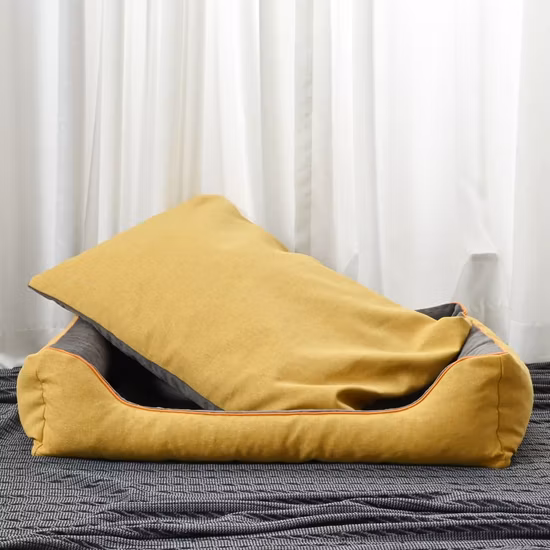 Customized Removable Washable Cat Dog Bed Suede Fabric Waterproof PED Beds